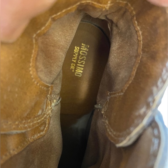 Taupe Suede Ankle Boots with Buckled Straps - Picture 7 of 8